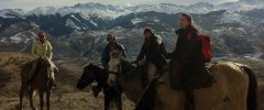 Reitabenteuer auf dem Pferd durch Kirgisistan entlang der Seidenstrasse
